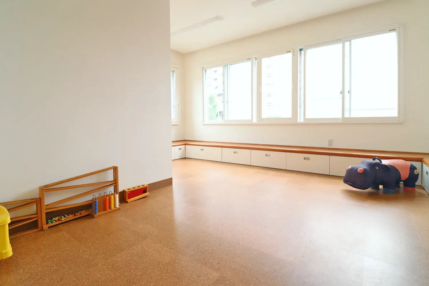 予防接種待合室